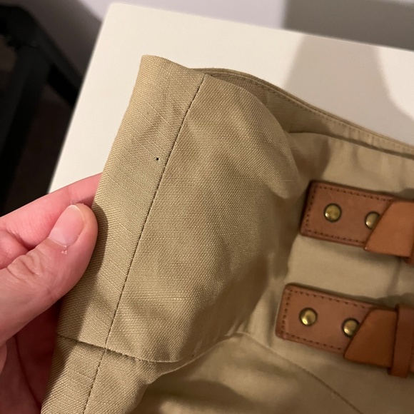 Isabel Marant Skirt Tromp-l'oeil Double Buckle Mini - Picture 4 of 8